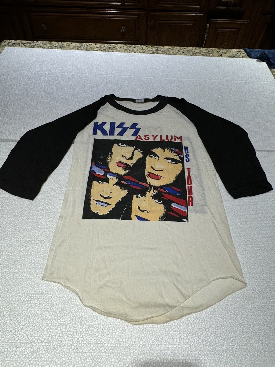 KISS ASYLUM WORLD TOUR Tシャツ Lサイズ Kiss Asylum World Tour 1985/86 Concert T-Shirt Size Large