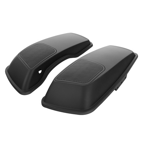 Matte Hard Saddlebags Lid 6x9'' W/ Speakers Fit For Harley Electra Glide 2014-Up - Picture 5 of 11