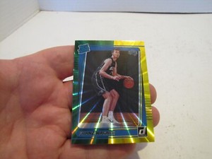 21-22 DONRUSS FRANZ WAGNER YELLOW/GREEN LASER PRIZM RC #235 CARD NRMT 2