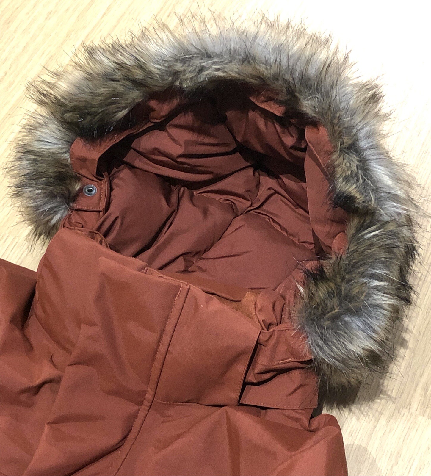 BNWT Men’s North Face McMurdo Parka Jacket. Medium. Brandy Brown. RRP £450 image 8