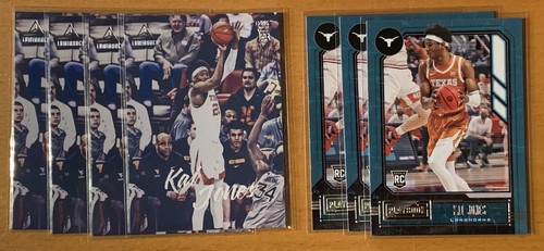 Kai Jones Rookie Cards - Charlotte Hornets + Texas Longhorns - Picture 7 of 7