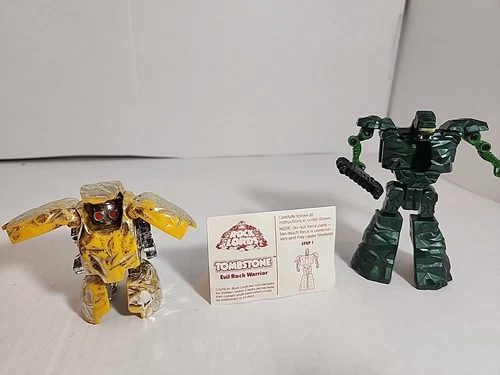 VTG GoBots Tombstone Super Go Bots Bandai 1985 Rock Lords Transformer Figures