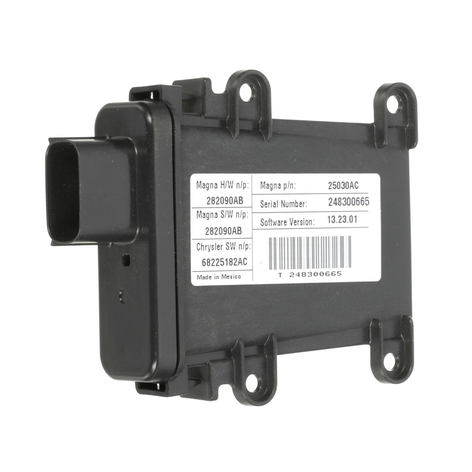 Módulo de control de iluminación para Dodge Durango 2014 (N/P 68224614AB)