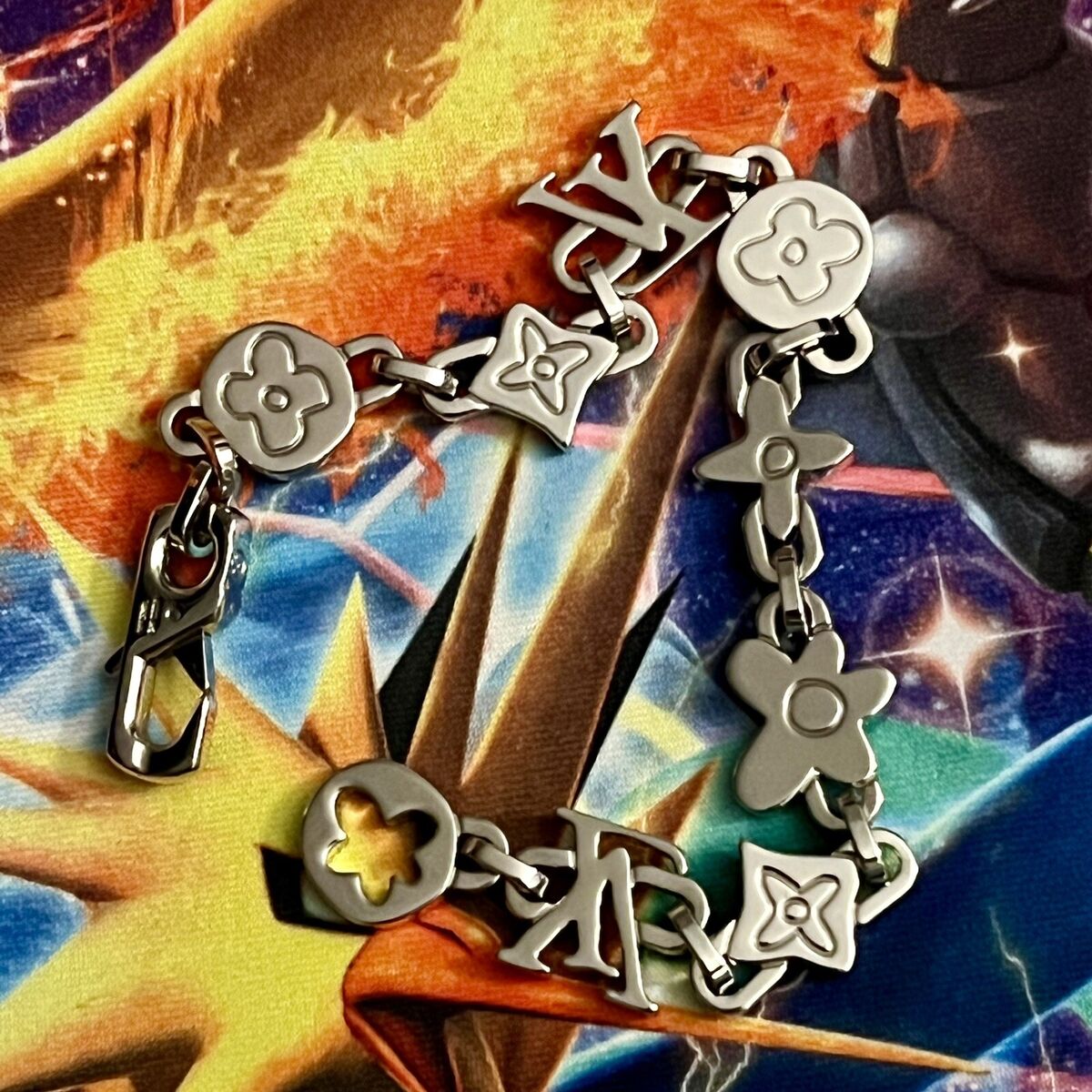 Louis Vuitton By Tyler, the Creator Monogram Craggy Bracelet Louis Vuitton By Tyler, the Creator Monogram Craggy Bracelet