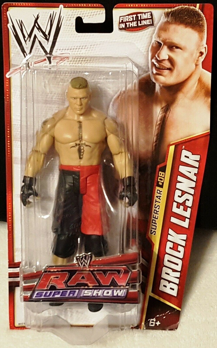 Mattel WWE Basic Raw Super Show Series 25 Brock Lesnar Superstar
