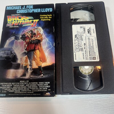 Back To The Future II VHS Movie Michael J. Fox 96898091435| eBay