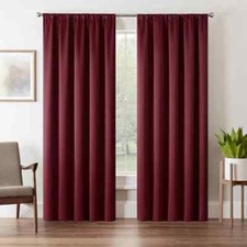 Eclipse Tricia Rod Pocket Panel Room Darkening Thermapanel Sangria