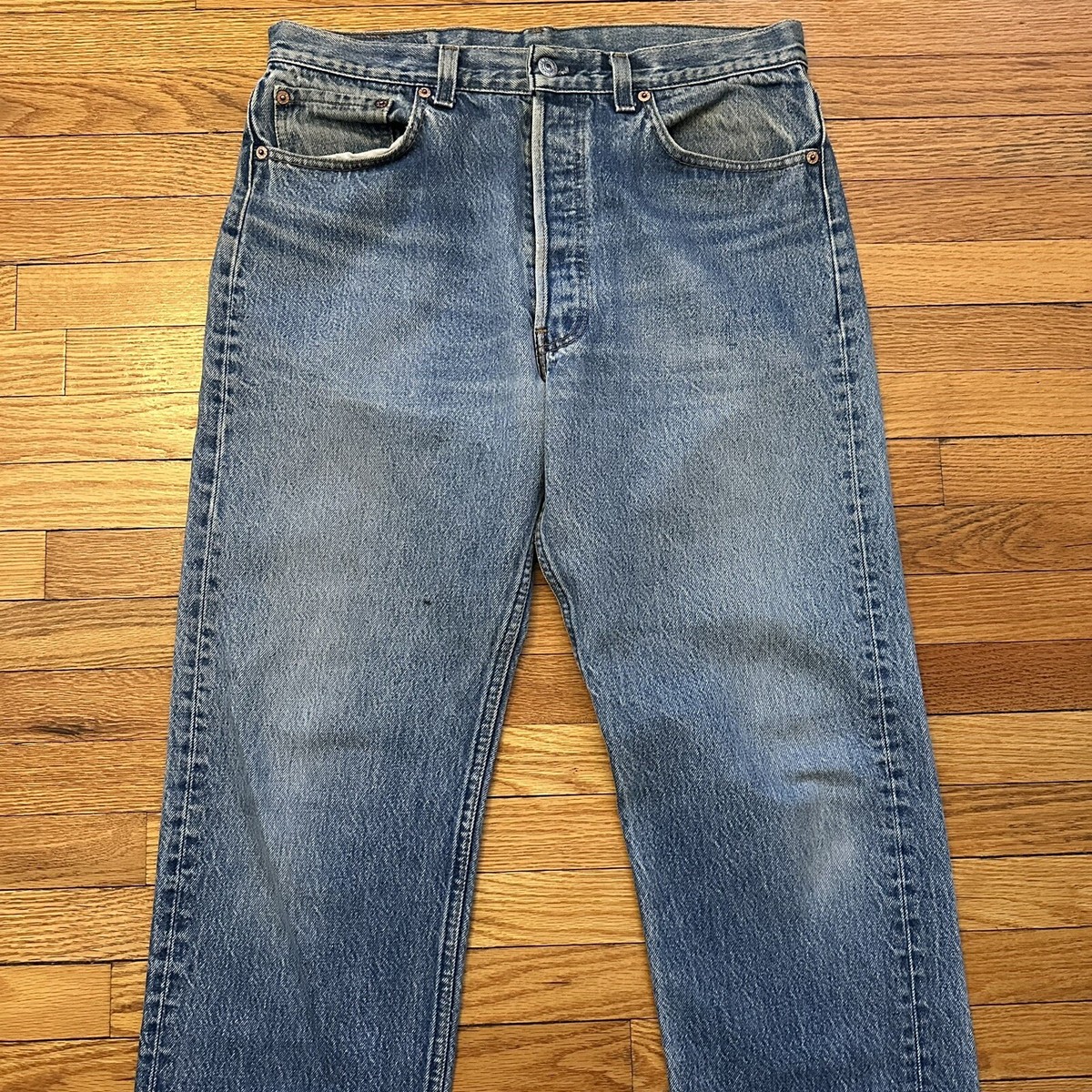 Levi's 501 USA製 W36 L32 553 Vintage Levi's 501 Blue Denim Jeans Size 35x33 Made In USA | eBay
