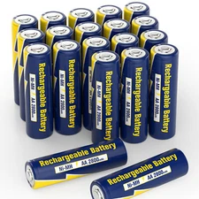 AA ,AAA Rechargeable Battery 1.2V NIMH Triple A,Double A Batteries 1.2VOLT Lot
