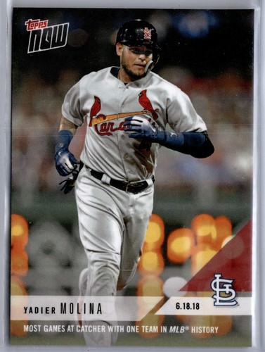2018 Topps Now 339 Yadier Molina