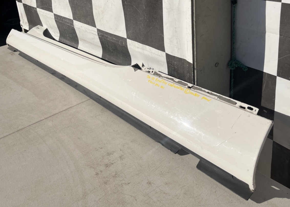 2006 2007 08 09 2010 Bentley Continental Left Rocker Panel Used Oem 3W7 853 851