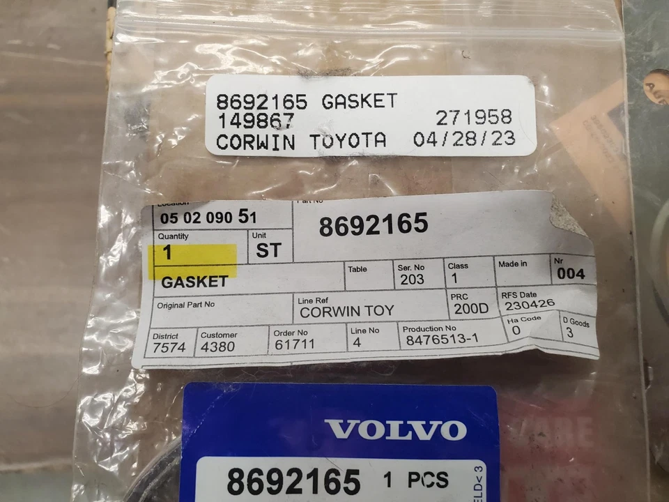 OEM Catalytic Converter Land Rover LR2 08-12 Volvo S80 07-09 V70 XC60 Left - Imagem 4 de 4