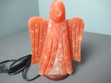 Angel Shaped Himalayan Salt Lamp - Works - 8 1/2" tall - f5 pp