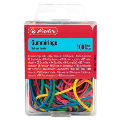herlitz Gummiringe farbsortiert