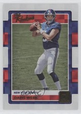 2017 Panini Donruss The Rookies Davis Webb #24 0w8