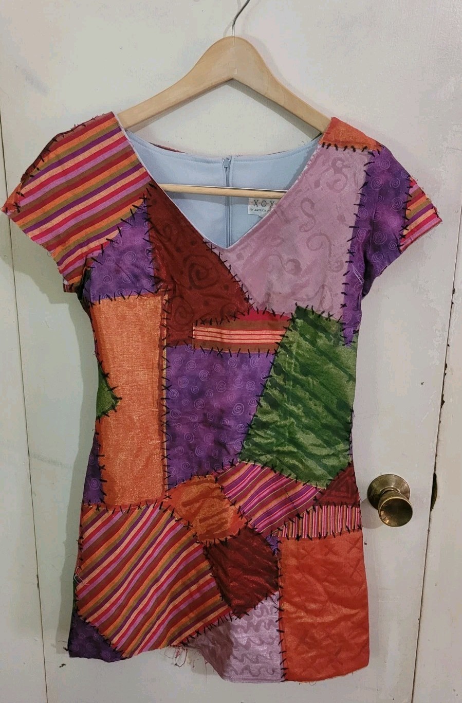Charming Handmade/Upcycled  Sally Patchwork Dress… - image 7