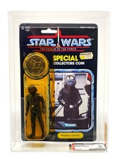 Vintage 1984 Kenner Star Wars POTF 92 Back Imperial Gunner CAS Graded 80 60 85