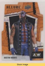 2022 Upper Deck Allure AEW Orange Slice Die-Cut Dustin Rhodes #63 READ 1hs9