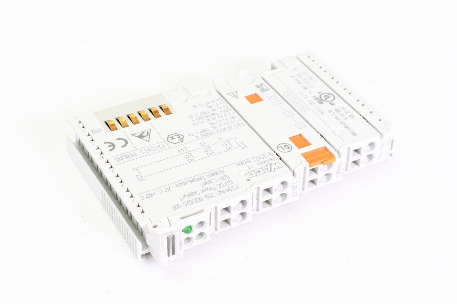 WAGO 750-602/025-000, Potential feed