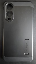 Spigen Tough Armor MagFit Hülle für das Samsung Galaxy S25 Edge Schwarz MagSafe
