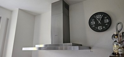 Bauknecht AE 9021 E Design-Dunstesse |  Teleskopkamin | 90 cm | Design Edelstahl