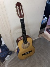 Lorenzo Classical Acoustic Guitar Model 16X with Soft Case Bundle Pre Owned 