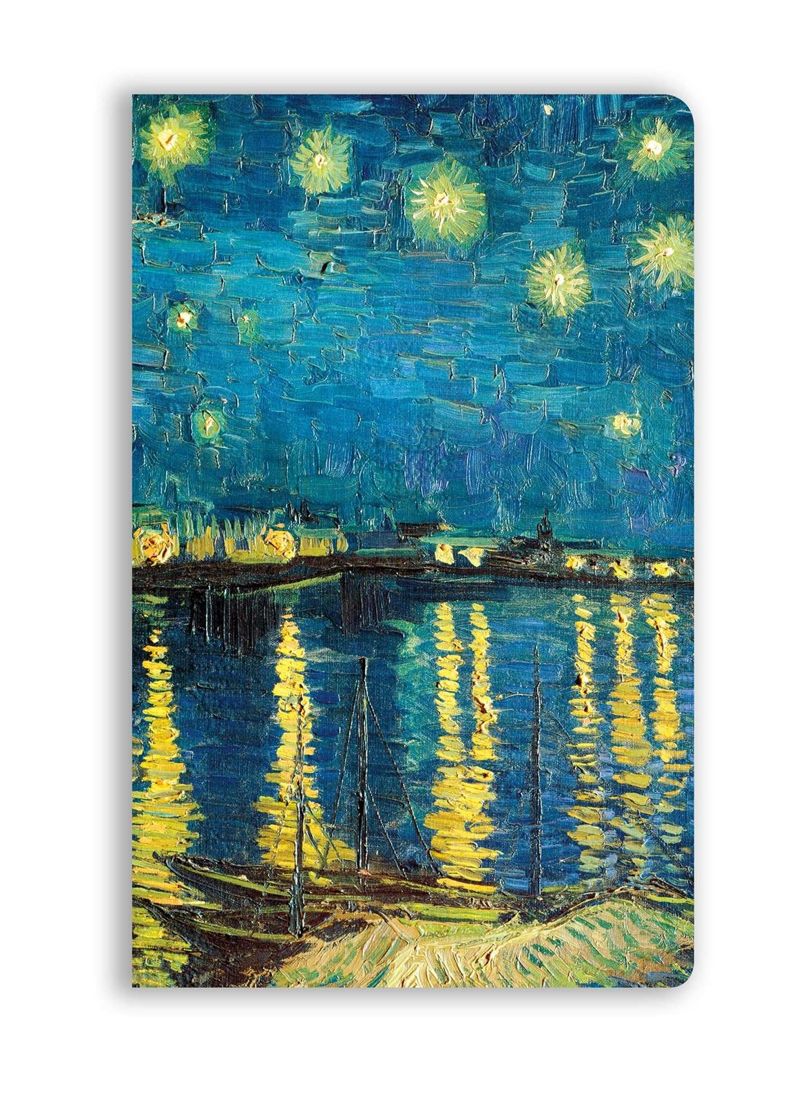 Vincent van Gogh: Starry Night over the Rhone (Soft Touch Journal) - Image 2