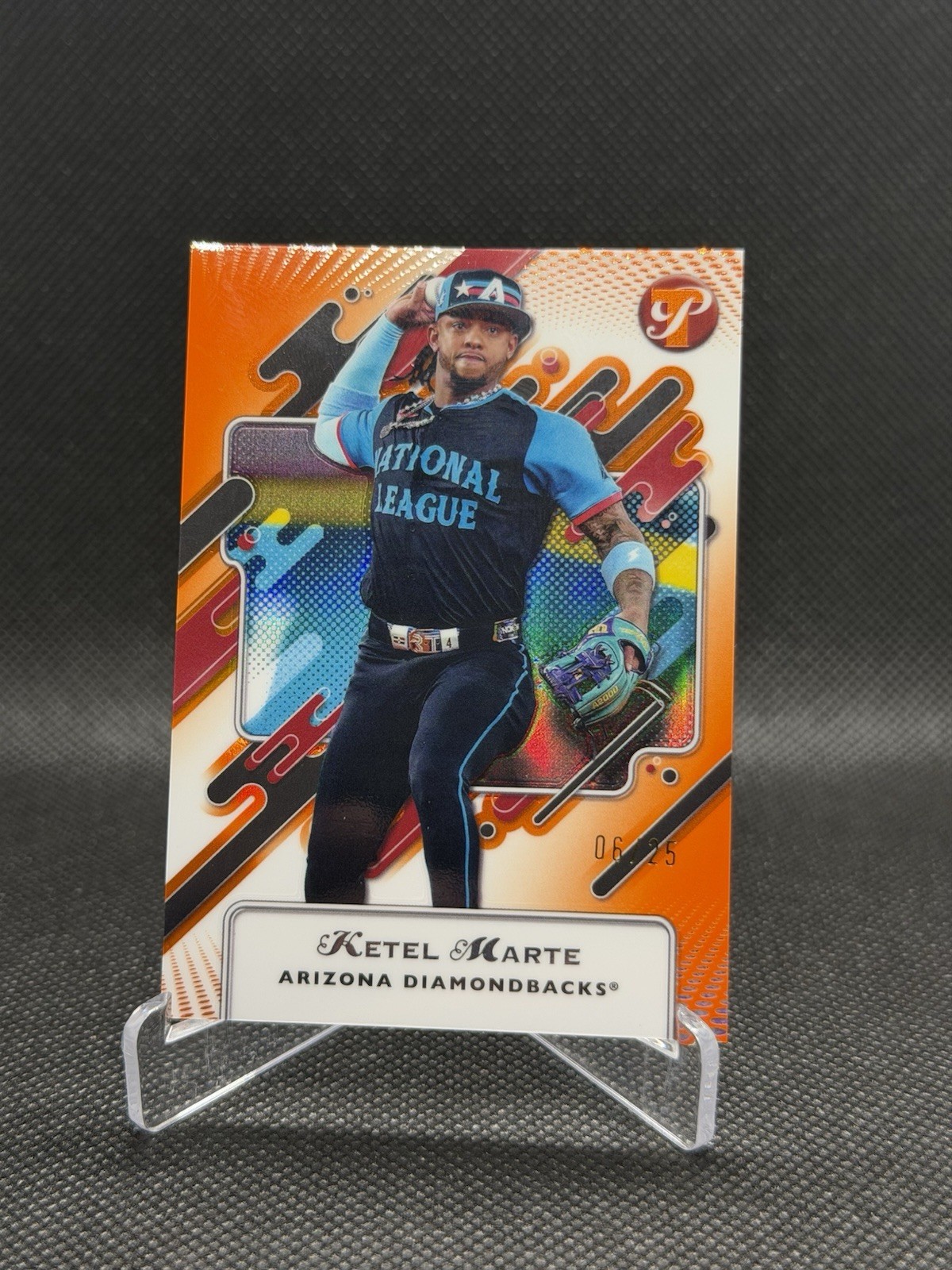 2025 Topps Pristine - Ketel Marte #257 Orange Refractor /25