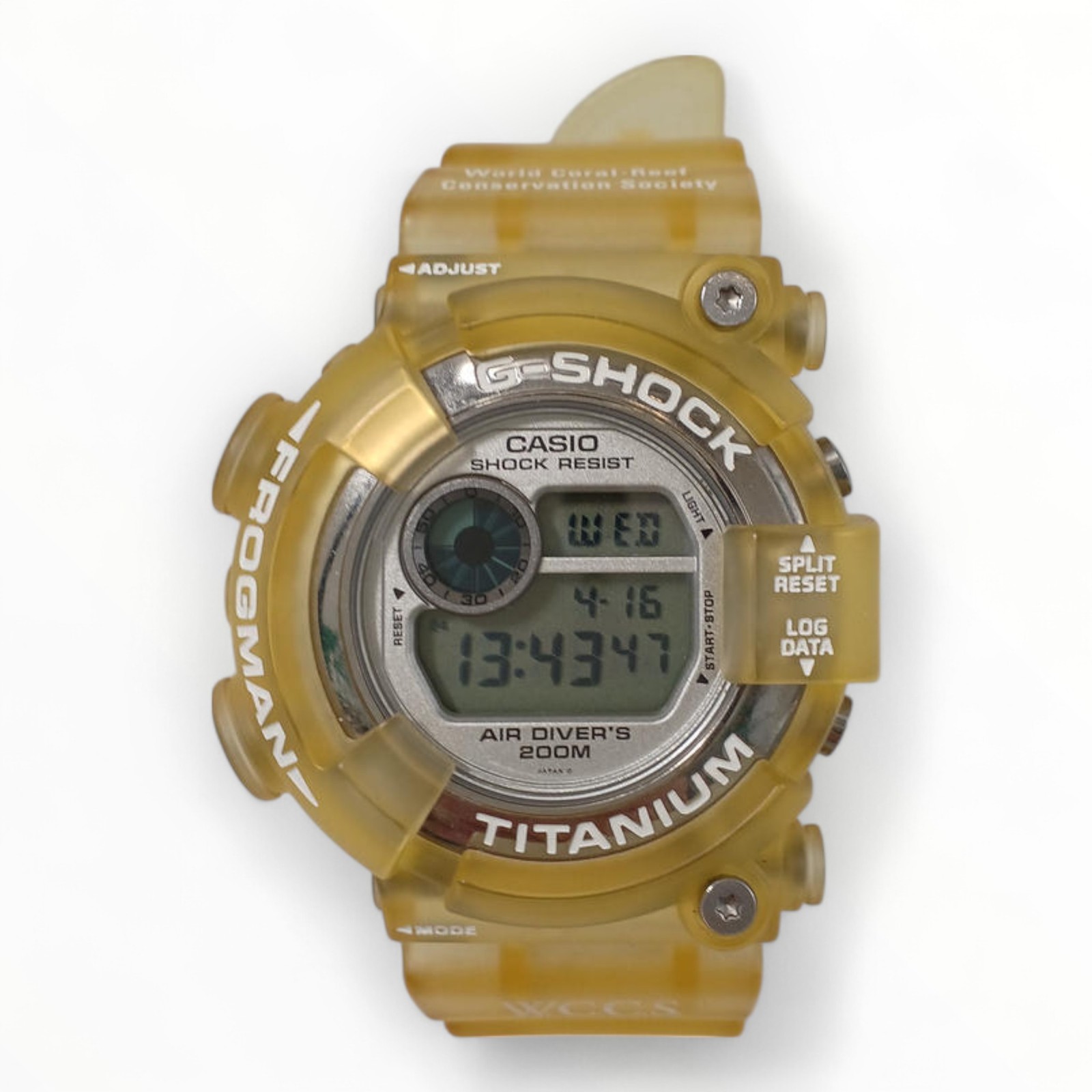 CASIO DW08201WC Authentic Works Men's Wristwatch Model 1496