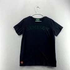 John Jameson & Son Limited Jameson Dark Gray and Green Tee Mens Size L