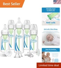 Dr. Brown's Natural Flow Anti-Colic Baby Bottle Gift Set 15-Piece with Pacifier