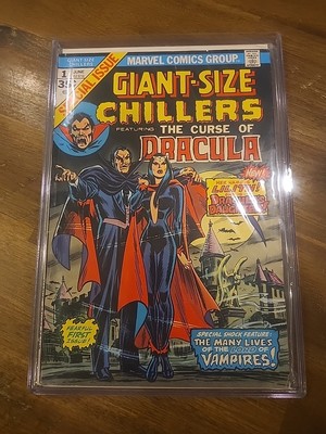 Giant Size Chillers Featuring the Curse of Dracula #1 Marvel 1974 VF 1st Lilith 