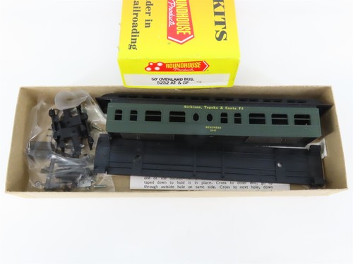 Kit de coche de pasajeros de negocios escala HO ROUNDHOUSE 5232 ATSF Santa Fe Overland #2447 | Zustand: Used