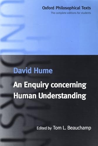 An Enquiry Concerning Human Understanding... by Hume, David Paperback ...