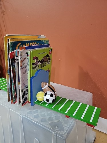 Lillian Vernon Sports Themed Book Rack