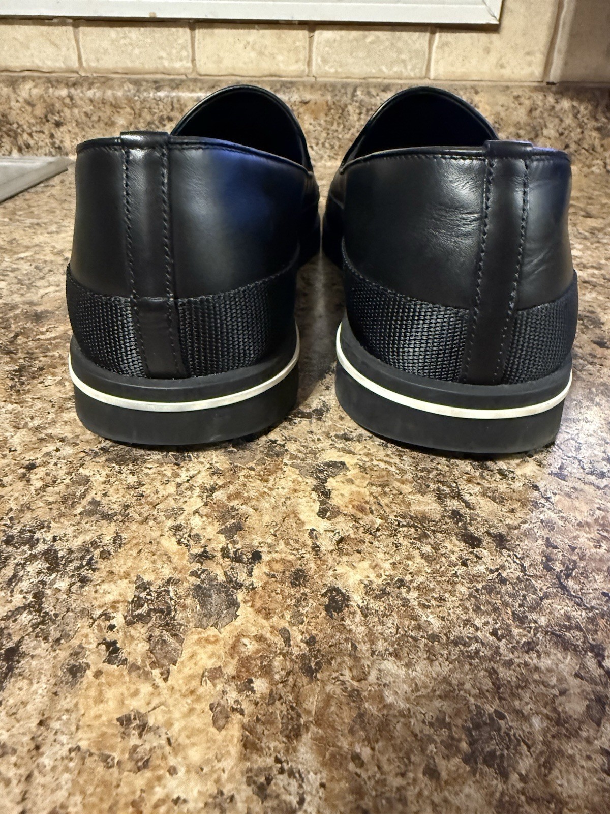 Prada 4D3414 Slip-On Sneakers in Size 10