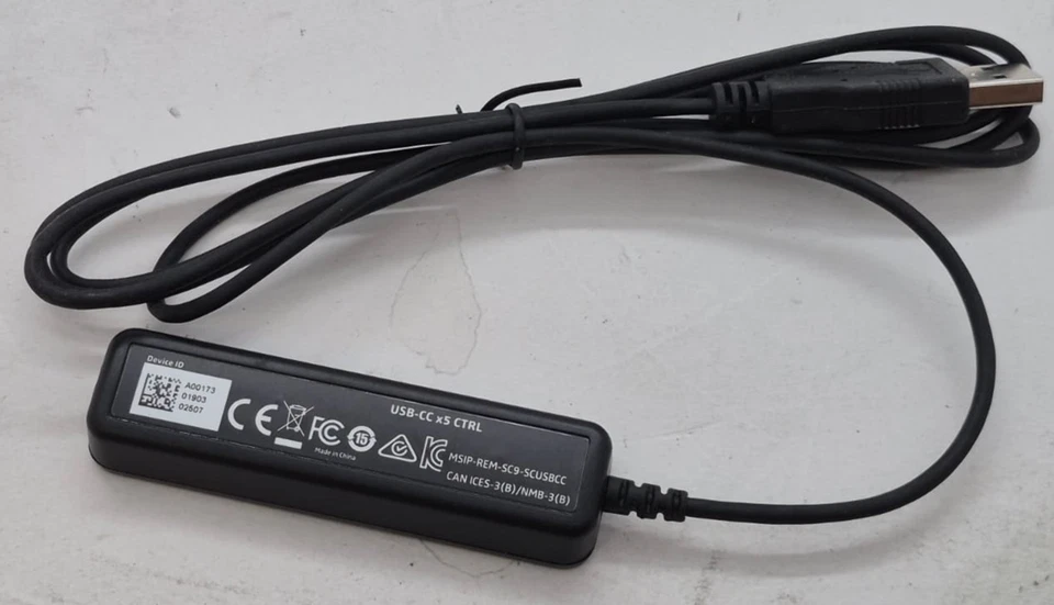 Sennheiser USB-CC x5 CTRL Adapter Cable USB to 3.5mm with Mute & Volume Control - Image 3 of 4