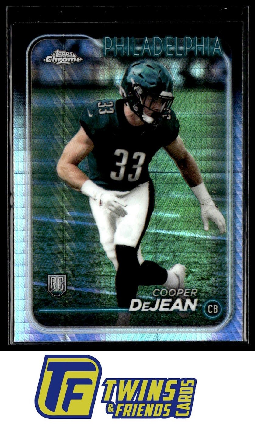 2024 Topps Chrome #232 Cooper DeJean Prism Refractor