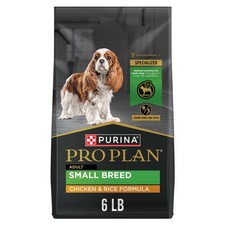 Comida seca para perros Purina Pro Plan raza pequeña pollo y arroz 6 libras (paquete de 1)