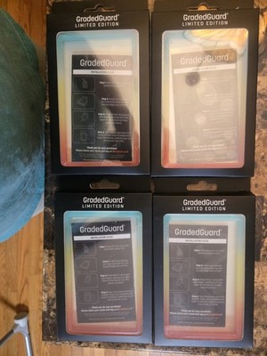 GradedGuard Iris PSA Graded Card Guard Case Limited Edition New In Box x4 