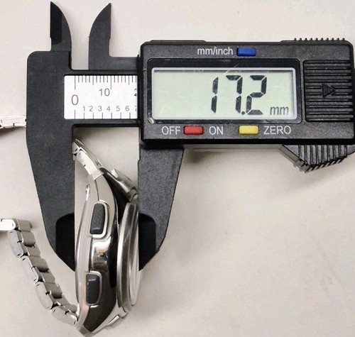 CASIO 3319 AQ-160 World Time Countdown Timer Alarm Stainless 35mm Watch Tested - Picture 16 of 18
