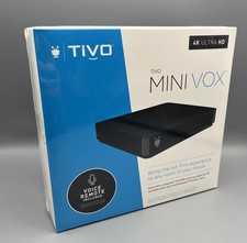 TiVo Mini VOX 4K UHD TCDA95000 Voice Remote HDMI Power Ultra HD Sealed New