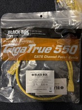 Lot Of 25 2 Ft .06m Cat 6 Channel Patch Cable Giga True 550mHZ Booted