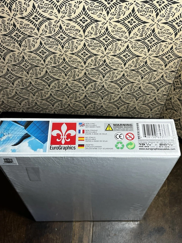 New Eurographics Glass Cloud Building Architecture Puzzle 500-Piece NIB - Image 3 of 4