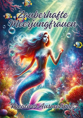 Zauberhafte Meerjungfrauen Kreativer Ausmalspaß Ela Artjoy Taschenbuch Deutsch