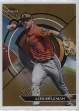 2023 Topps Finest Gold Refractor 47/50 Alex Bregman #18 0lj5