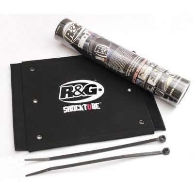 R&G ShockTube Black (REAR 9.5"" x 11.5"") BMW S1000RR 2023