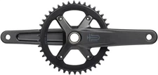 microSHIFT Sword 1x Crankset - 175mm, 10-Speed, 42t, 110 Asym BCD,  24mm Spindle