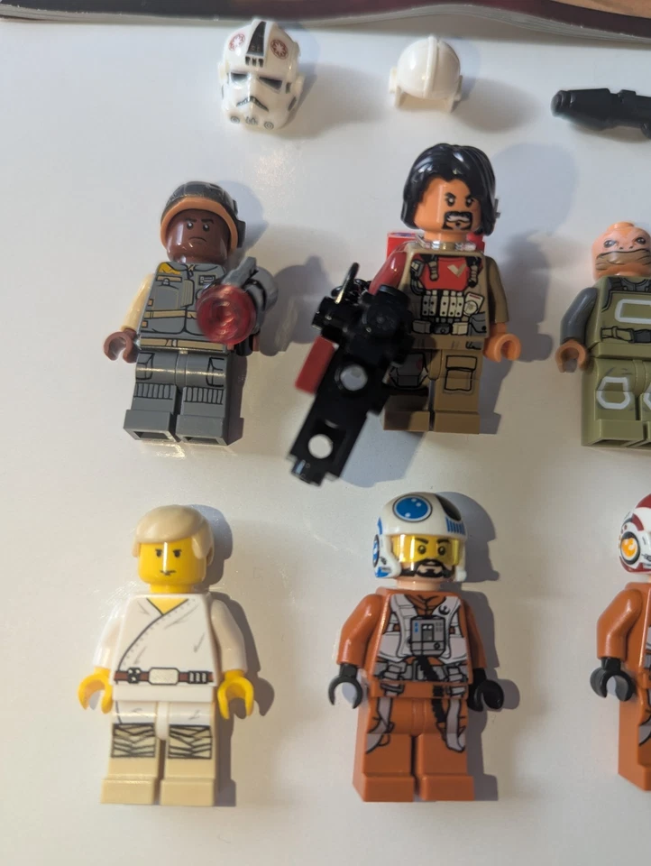 LEGO Star Wars Minifigura Lote: Baze Malbus sw0783 SW0566 sw1047 sw0659 sw0784 Foto 3 de 4