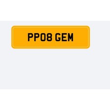 Ppo8 Gem Personalised Private Number Plate -dvla Cherished Registration For Sale